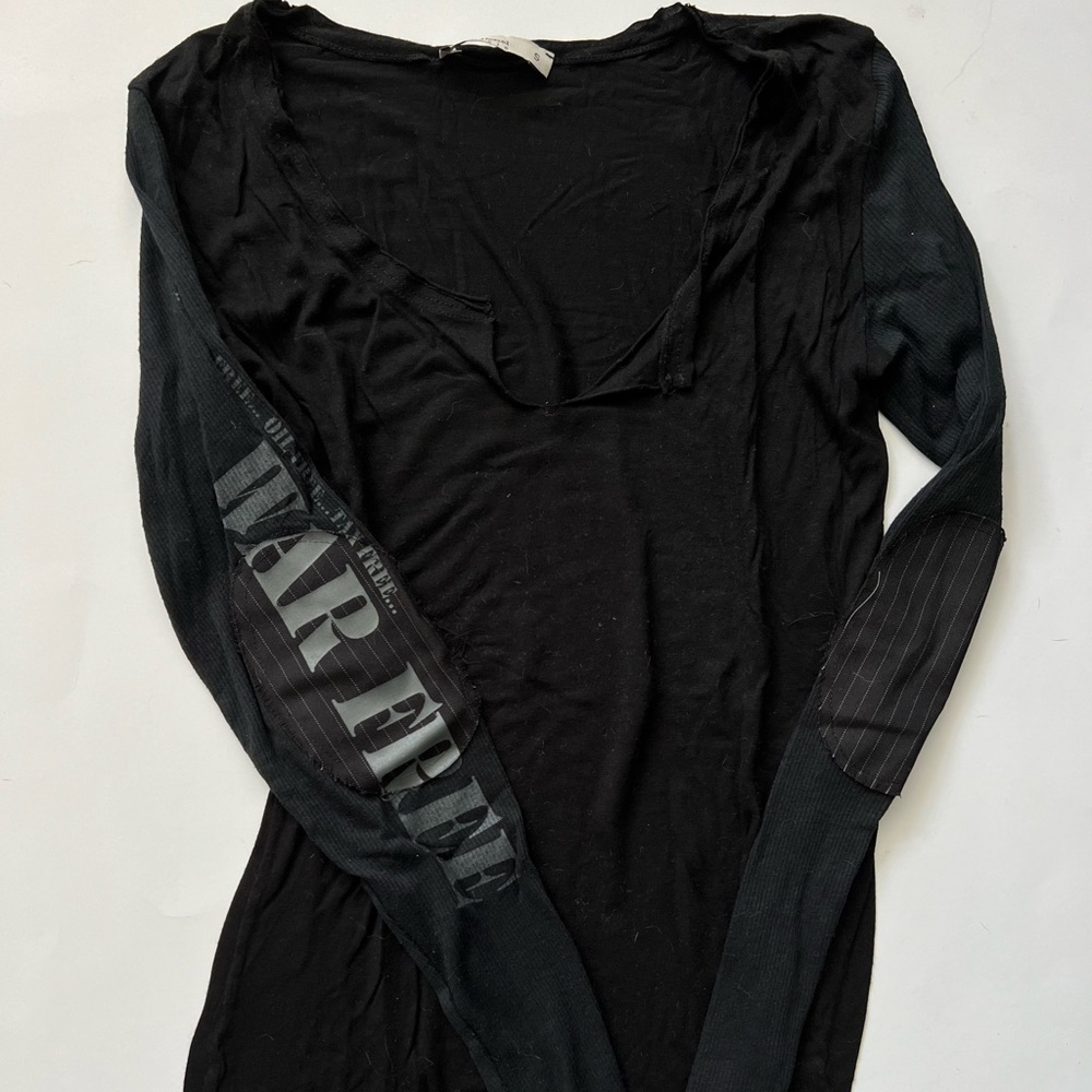 Sigal dekel jersey top bohemian utilitarian